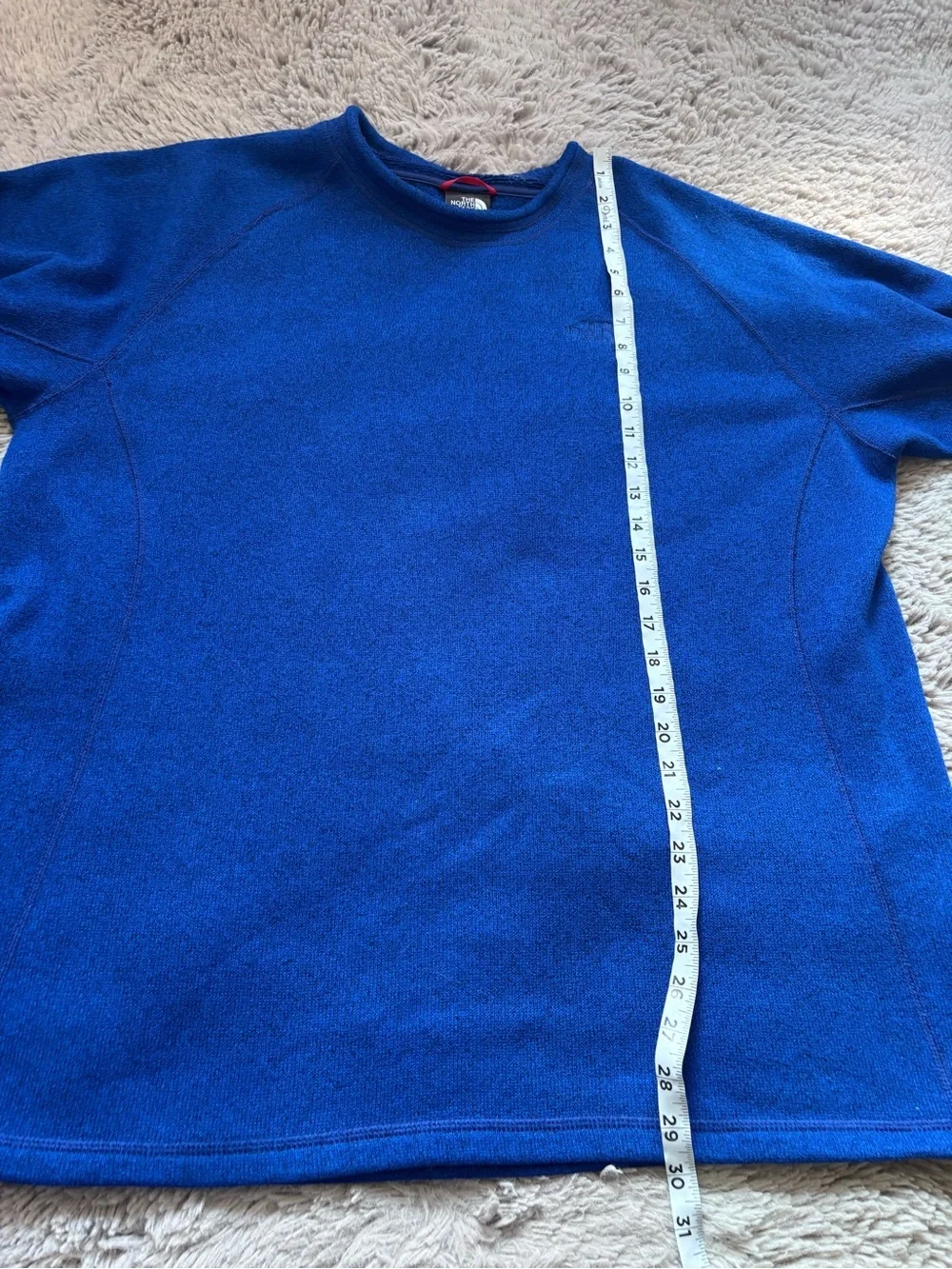 The North Face Men's Crewneck Sweater - Royal Blue size XL